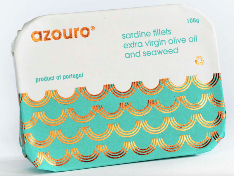 Azouro Sardine Fillet in Oil & Seaweed 106g