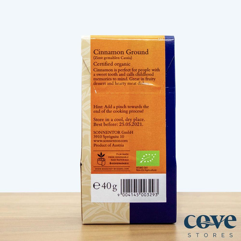 Sonnentor Cinnamon Ground Organic 40g