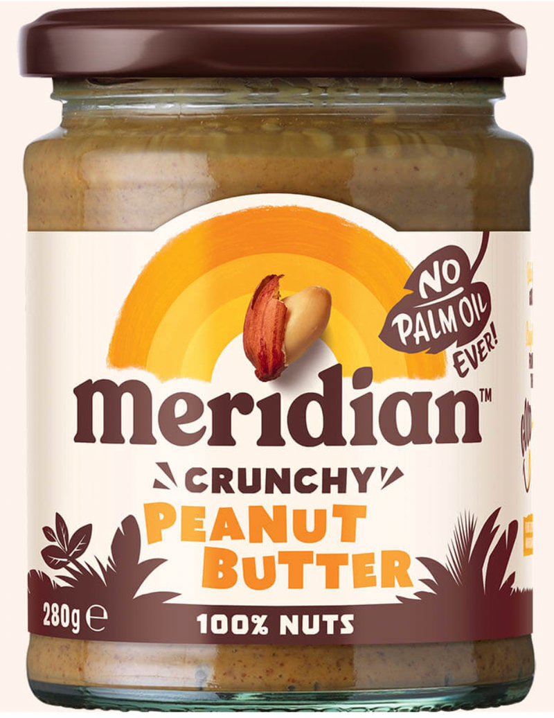 Meridian Crunchy Peanut Butter 280g