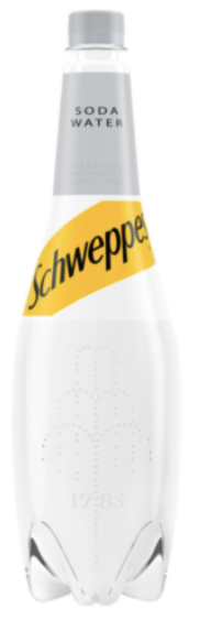 Schweppes Soda Water 1L