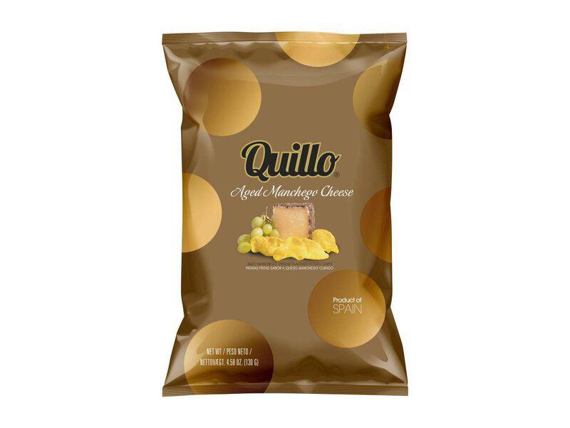 Quillo Aged Manchego Cheese Chips 130g