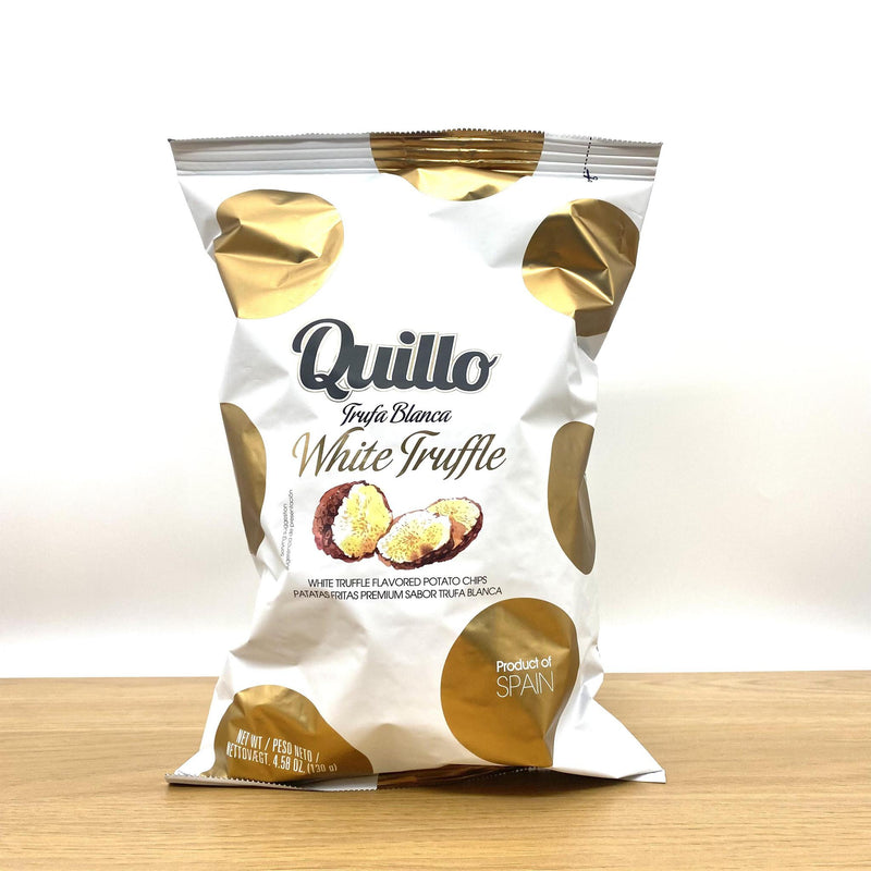 Quillo White Truffle Potato Chips 130g
