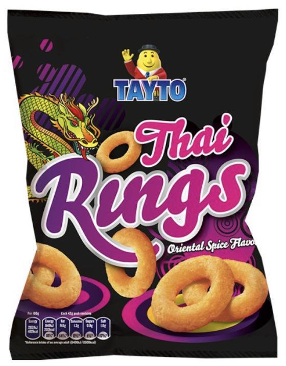 Tayto Thai Rings 70g