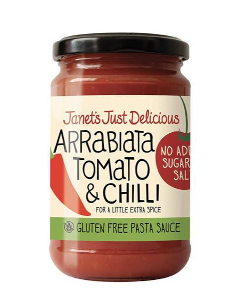 Janet’s Just Delicious Arrabiata Pasta Sauce 350g