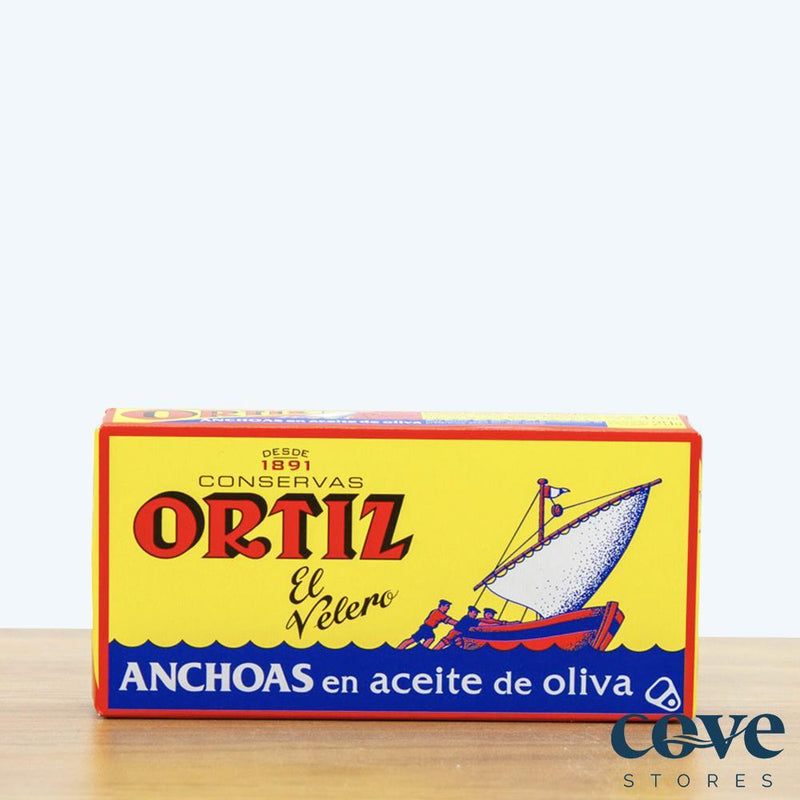 Ortiz Anchovies in Olive Oil Tin 47g