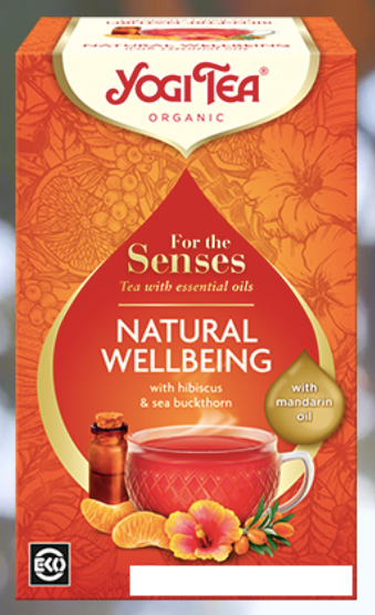 Yogi Tea For the Senses Natural Wellbeing Organic 20 Teabags