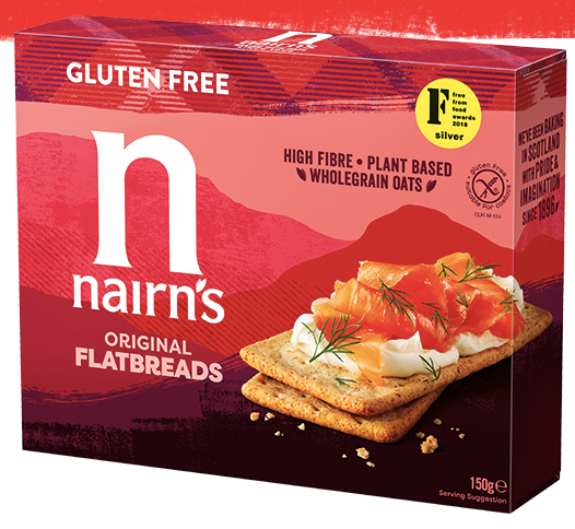 Nairns Flatbreads Original Gluten Free 150g