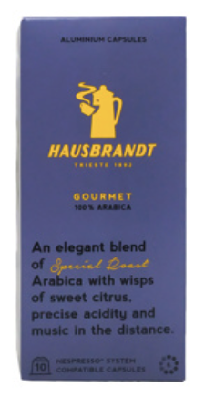 Hausbrandt Coffee Capsules Gourmet 50g