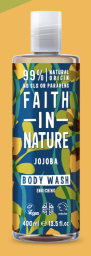 Faith In Nature Body Wash Jojoba 400ml