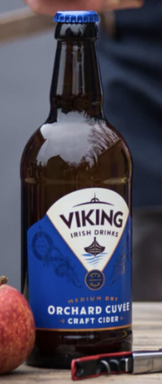 Viking Irish Orchard Cuvee Medium Craft Cider 500ml
