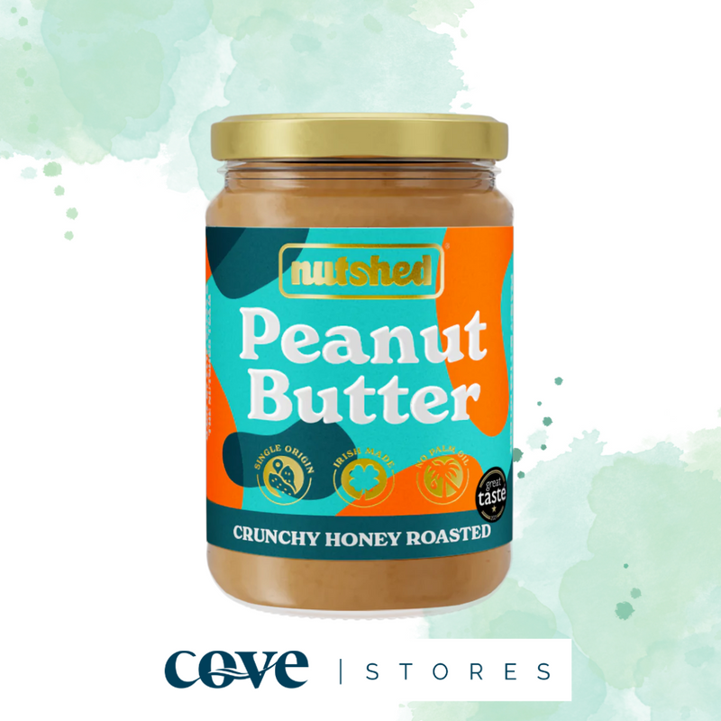 Nut Shed Peanut Butter Crunchy Honey Roasted 290g