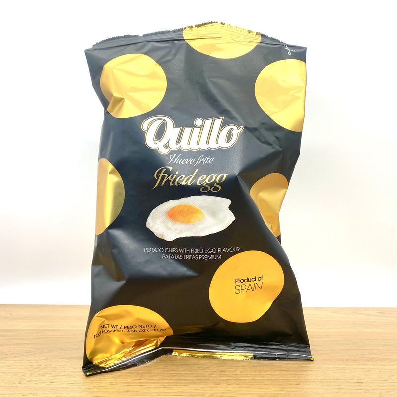 Quillo Fried Egg Potato Chips 130g